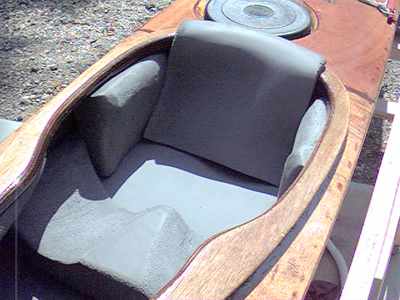kayak cockpit minicell outfitting